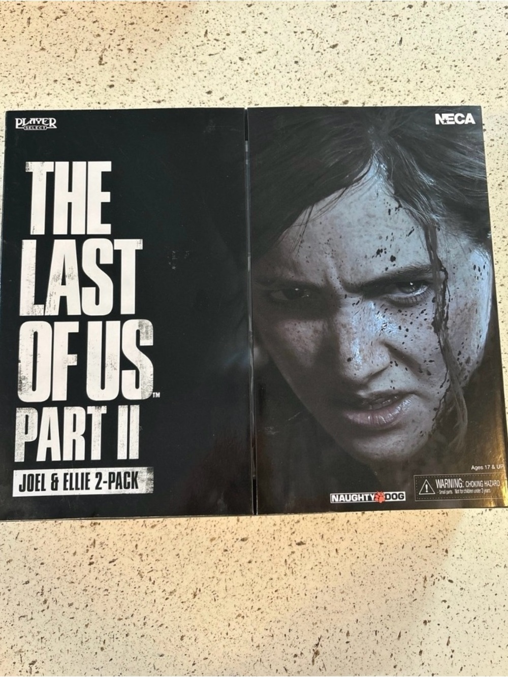 NECA The Last of Us Part II Joel and Ellie 2-Pack Collectible Action Figure Set